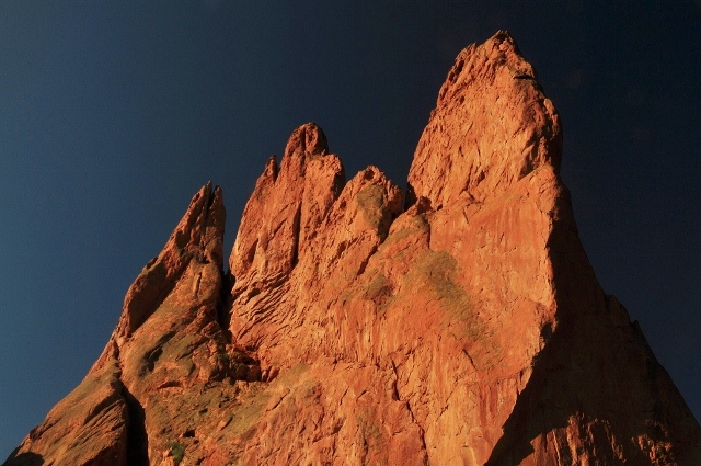 Garden of the Gods rock formation 